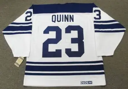 PAT QUINN Toronto Maple Leafs 1969 CCM Vintage Away NHL Hockey Jersey 