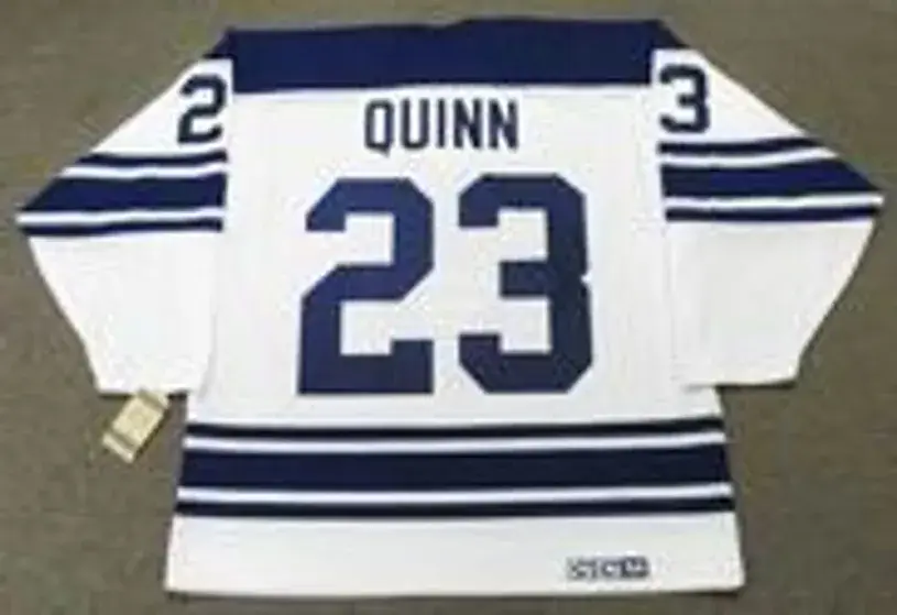 PAT QUINN Toronto Maple Leafs 1969 CCM Vintage Away NHL Hockey Jersey 