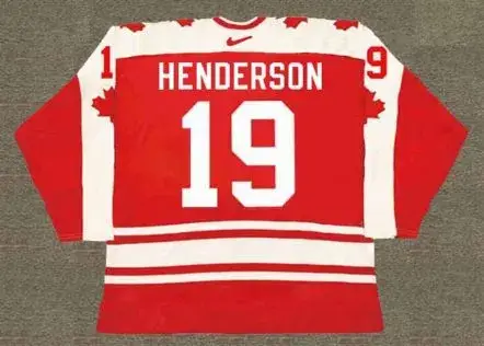 PAUL HENDERSON Team Canada 1974 Nike Throwback WHA Hockey Jersey 