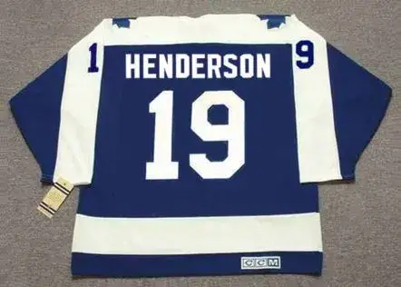 PAUL HENDERSON Toronto Maple Leafs 1971 Away CCM Throwback NHL Hockey Jersey