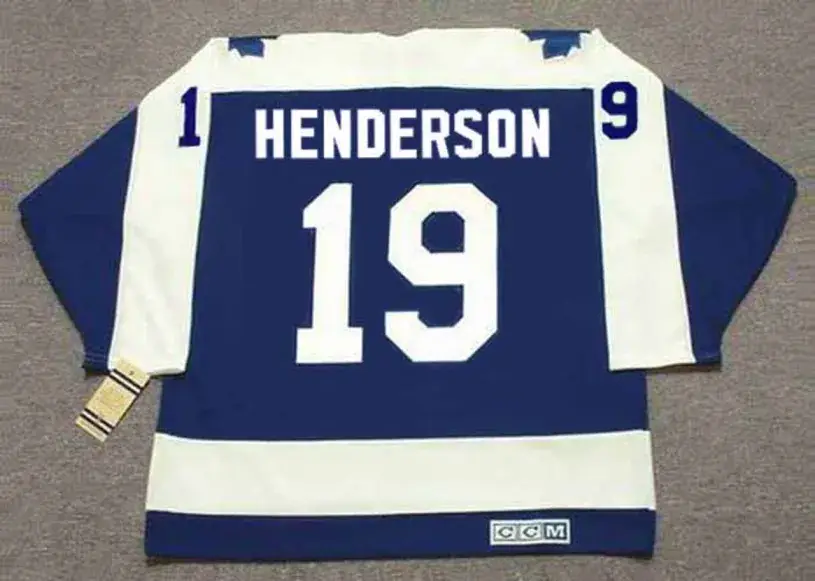 PAUL HENDERSON Toronto Maple Leafs 1971 Away CCM Throwback NHL Hockey Jersey