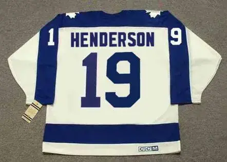 PAUL HENDERSON Toronto Maple Leafs 1971 Home CCM Throwback NHL Hockey Jersey