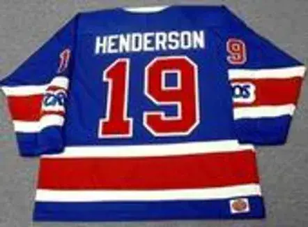 PAUL HENDERSON Toronto Toros 1974 WHA Throwback Hockey Jersey 