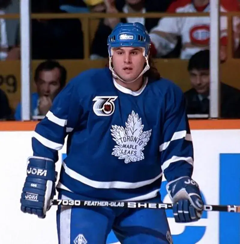 PETER ZEZEL Toronto Maple Leafs 1991 CCM Vintage Throwback NHL Jersey 
