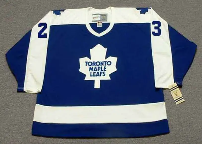 RANDY CARLYLE Toronto Maple Leafs 1977 Away CCM Throwback Hockey Jersey