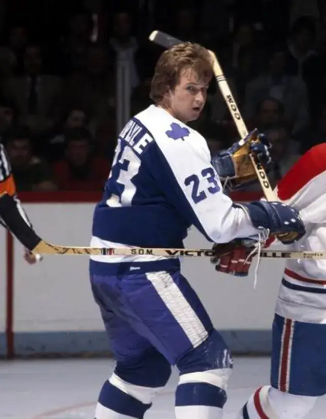RANDY CARLYLE Toronto Maple Leafs 1977 Away CCM Throwback Hockey Jersey 