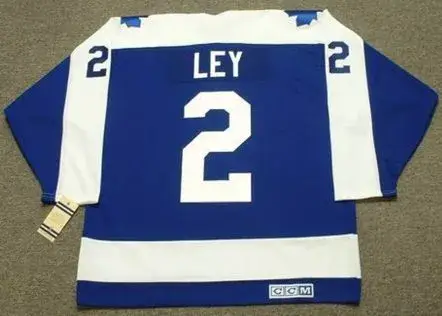 RICK LEY Toronto Maple Leafs 1971 CCM Vintage Throwback NHL Hockey Jersey 