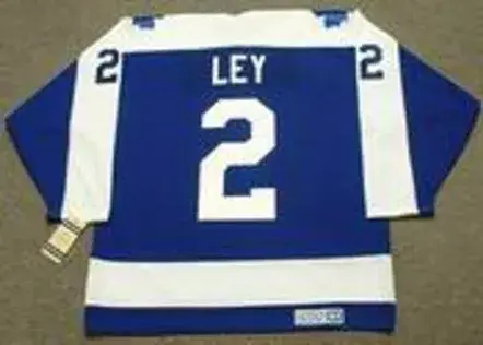 RICK LEY Toronto Maple Leafs 1971 CCM Vintage Throwback NHL Hockey Jersey 