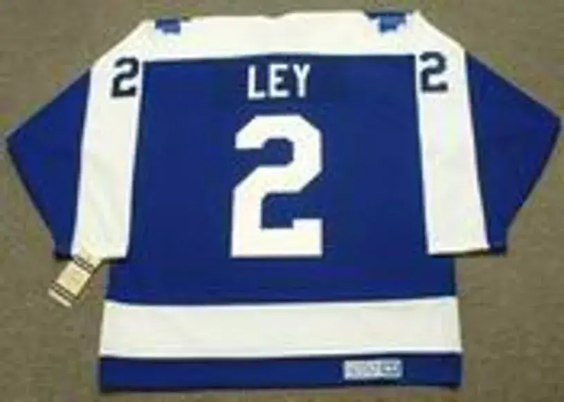 RICK LEY Toronto Maple Leafs 1971 CCM Vintage Throwback NHL Hockey Jersey 