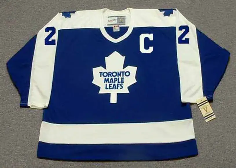 RICK VAIVE Toronto Maple Leafs 1984 Away CCM Throwback NHL Hockey Jersey