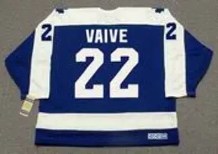 RICK VAIVE Toronto Maple Leafs 1984 Away CCM Throwback NHL Hockey Jersey 