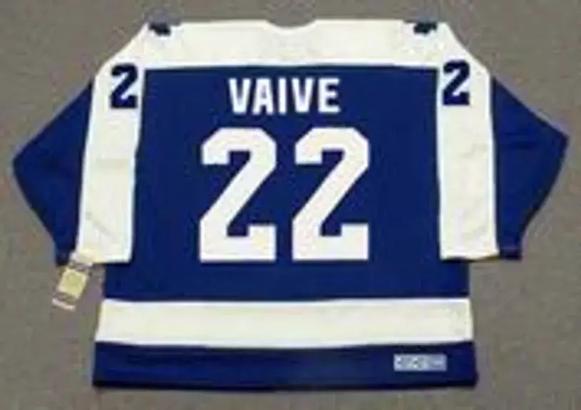 RICK VAIVE Toronto Maple Leafs 1984 Away CCM Throwback NHL Hockey Jersey 