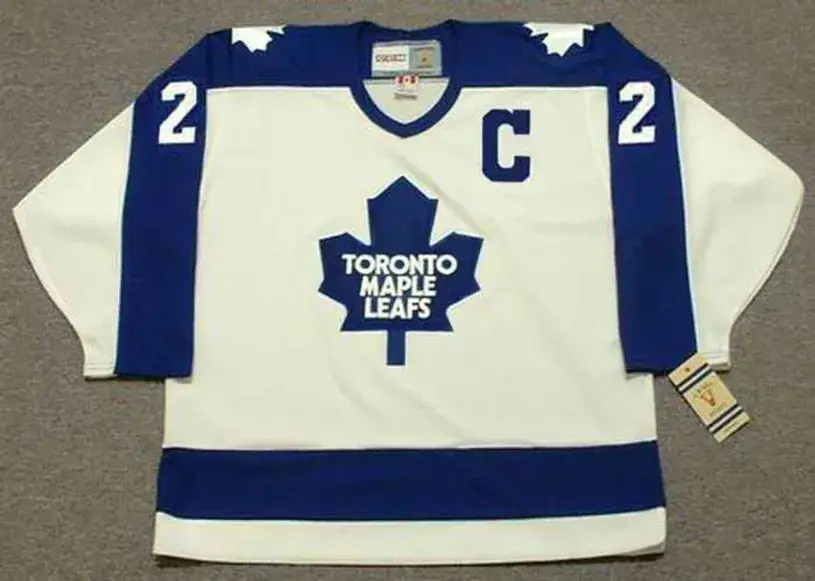 RICK VAIVE Toronto Maple Leafs 1984 Home CCM Throwback NHL Hockey Jersey