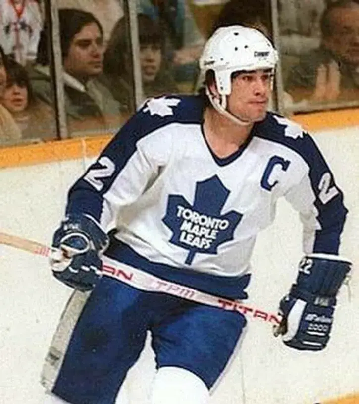 RICK VAIVE Toronto Maple Leafs 1984 Home CCM Throwback NHL Hockey Jersey 