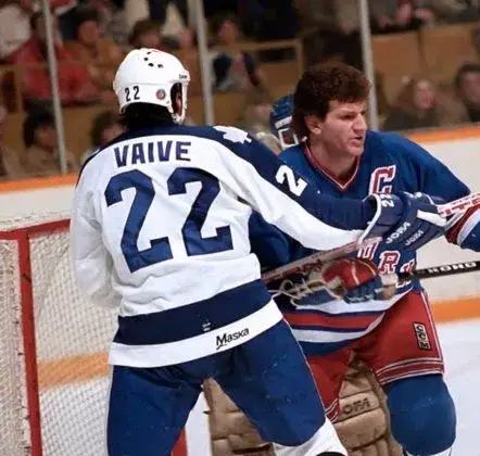 RICK VAIVE Toronto Maple Leafs 1984 Home CCM Throwback NHL Hockey Jersey 