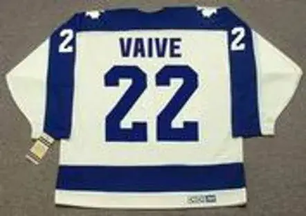 RICK VAIVE Toronto Maple Leafs 1984 Home CCM Throwback NHL Hockey Jersey 
