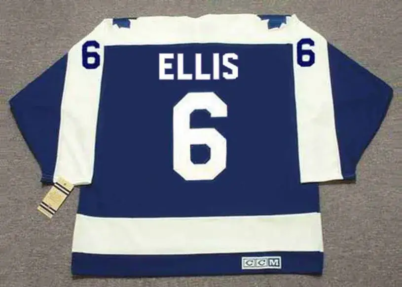 RON ELLIS Toronto Maple Leafs 1975 CCM Vintage Throwback NHL Hockey Jersey