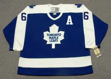 RON ELLIS Toronto Maple Leafs 1978 Away CCM Vintage Throwback Jersey