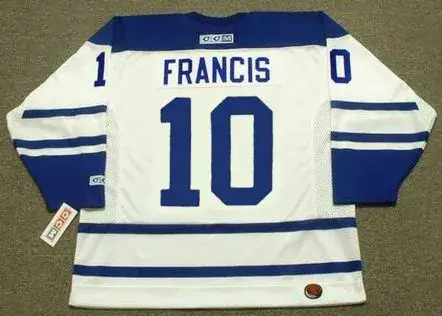 RON FRANCIS Toronto Maple Leafs 2003 CCM Throwback NHL Hockey Jersey 