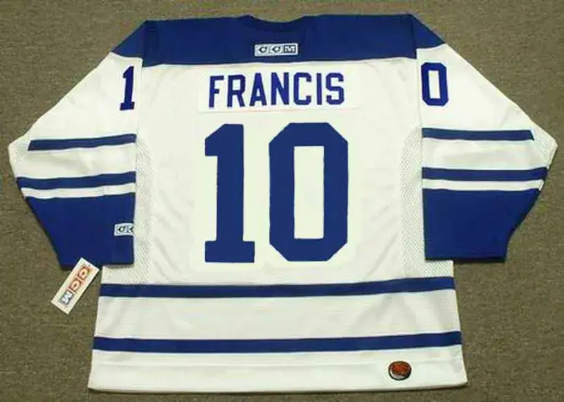RON FRANCIS Toronto Maple Leafs 2003 CCM Throwback NHL Hockey Jersey 
