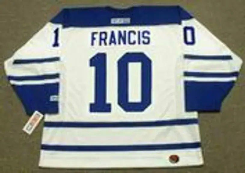 RON FRANCIS Toronto Maple Leafs 2003 CCM Throwback NHL Hockey Jersey 