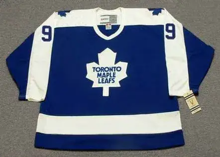 RUSS COURTNALL Toronto Maple Leafs 1987 Away CCM Throwback Hockey Jersey