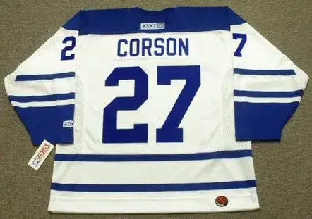 SHAYNE CORSON Toronto Maple Leafs 2001 CCM Throwback NHL Hockey Jersey 
