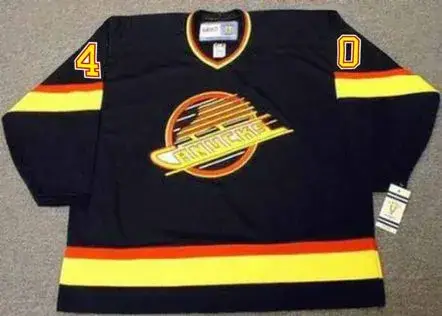 ELIAS PETTERSSON Vancouver Canucks 1990’s CCM NHL Vintage Throwback Jersey
