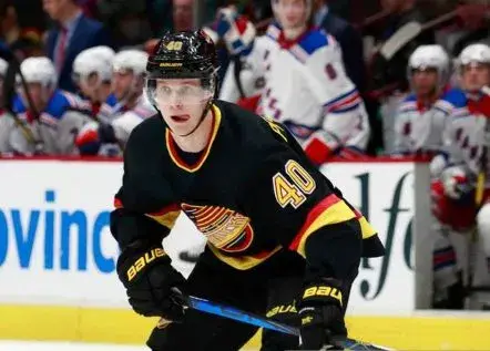 ELIAS PETTERSSON Vancouver Canucks 1990’s CCM NHL Vintage Throwback Jersey 