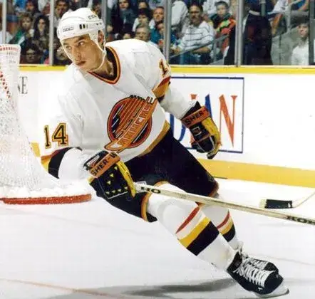 GEOFF COURTNALL Vancouver Canucks 1994 CCM Vintage Home NHL Hockey Jersey 