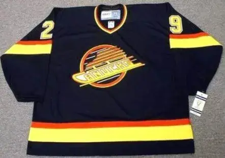GINO ODJICK Vancouver Canucks 1994 CCM Vintage Throwback NHL Hockey Jersey