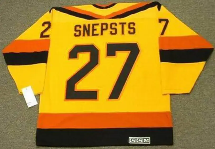 HAROLD SNEPSTS Vancouver Canucks 1989 Home CCM Throwback Jersey 