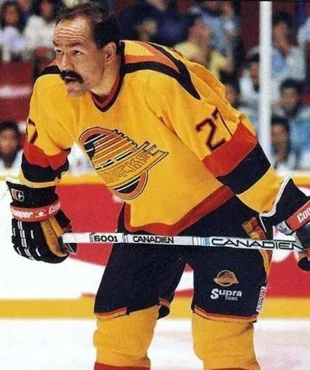 HAROLD SNEPSTS Vancouver Canucks 1989 Home CCM Throwback Jersey 