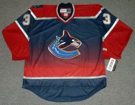 HENRIK SEDIN Vancouver Canucks 2002 CCM Throwback NHL Hockey Jersey