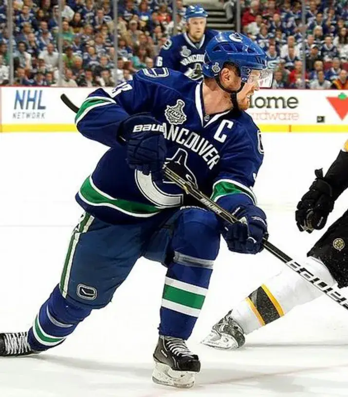HENRIK SEDIN Vancouver Canucks 2011 REEBOK Throwback NHL Hockey Jersey 