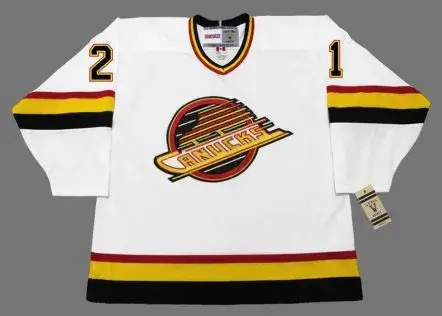 JYRKI LUMME Vancouver Canucks 1994 CCM Vintage Home NHL Hockey Jersey