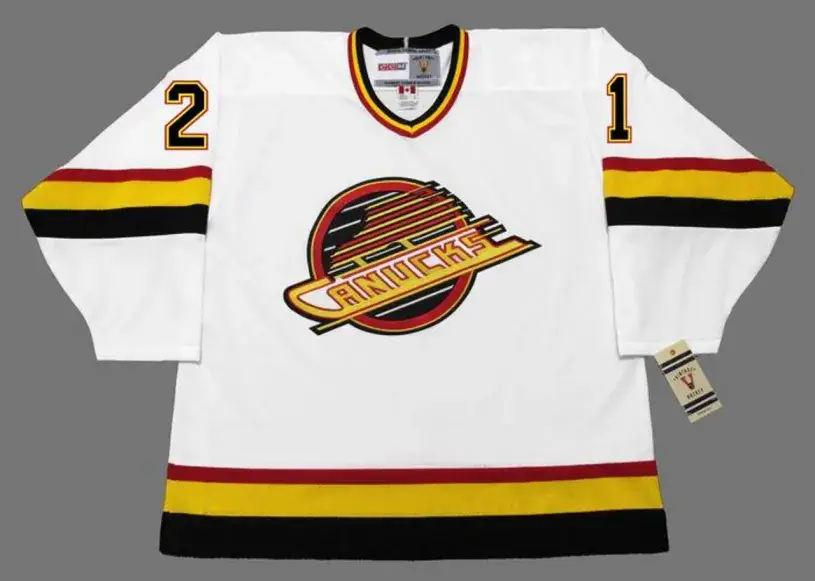 JYRKI LUMME Vancouver Canucks 1994 CCM Vintage Home NHL Hockey Jersey