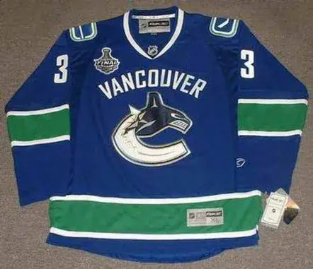 KEVIN BIEKSA Vancouver Canucks 2011 REEBOK Throwback NHL Hockey Jersey