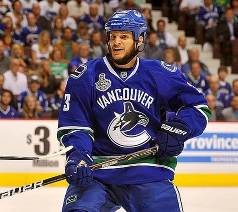 KEVIN BIEKSA Vancouver Canucks 2011 REEBOK Throwback NHL Hockey Jersey 