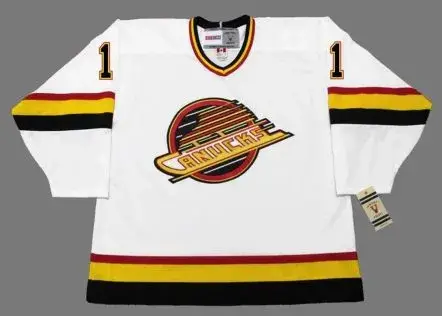 KIRK MCLEAN Vancouver Canucks 1994 CCM Vintage Home NHL Hockey Jersey