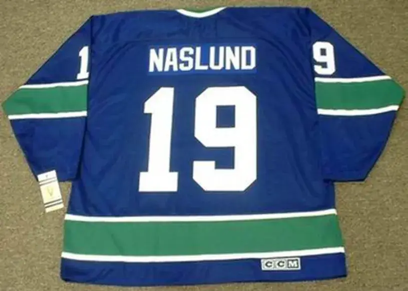 MARKUS NASLUND Vancouver Canucks 1970’s CCM Vintage Throwback Home Jersey