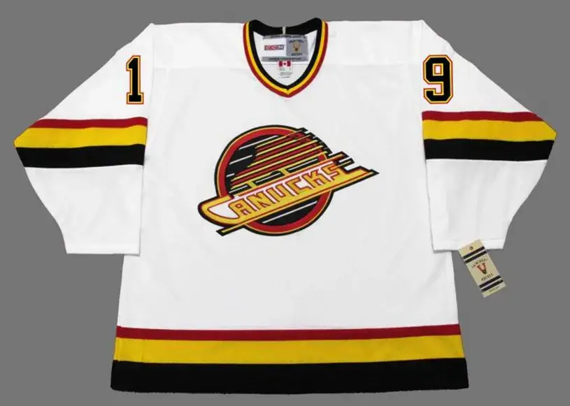 MARKUS NASLUND Vancouver Canucks 1996 CCM Vintage Home NHL Hockey Jersey