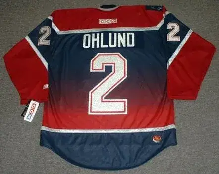 MATTIAS OHLUND Vancouver Canucks 2002 CCM Throwback NHL Hockey Jersey 