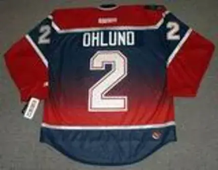 MATTIAS OHLUND Vancouver Canucks 2002 CCM Throwback NHL Hockey Jersey 