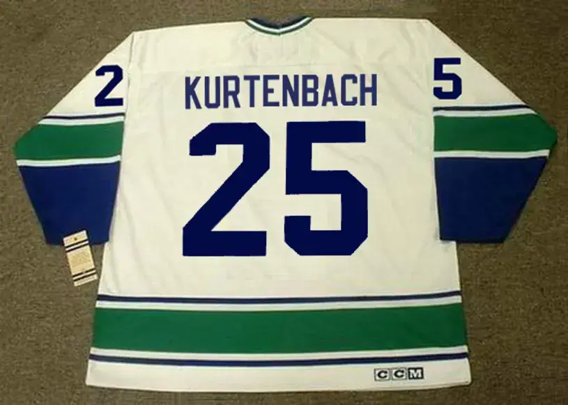 ORLAND KURTENBACH Vancouver Canucks 1972 Home CCM Throwback Hockey Jersey 