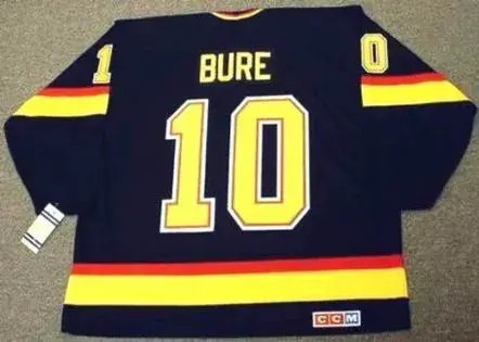 PAVEL BURE Vancouver Canucks 1994 Away CCM NHL Vintage Throwback Jersey 