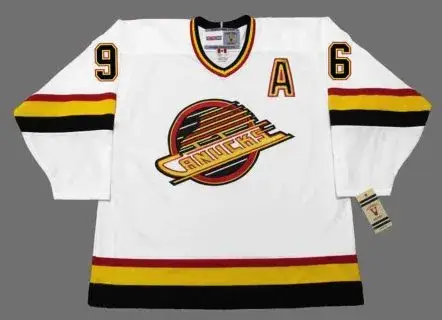 PAVEL BURE Vancouver Canucks 1996 CCM Vintage Home NHL Hockey Jersey