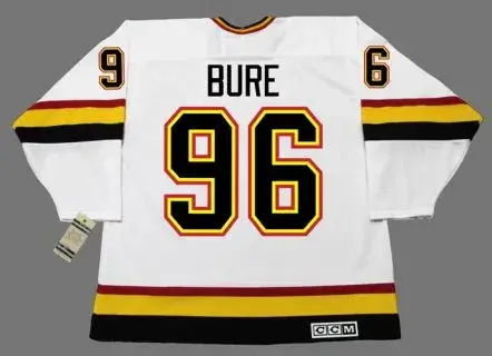PAVEL BURE Vancouver Canucks 1996 CCM Vintage Home NHL Hockey Jersey 