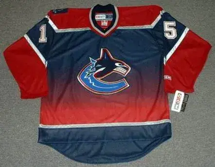 RICK RYPIEN Vancouver Canucks 2005 CCM Throwback NHL Hockey Jersey