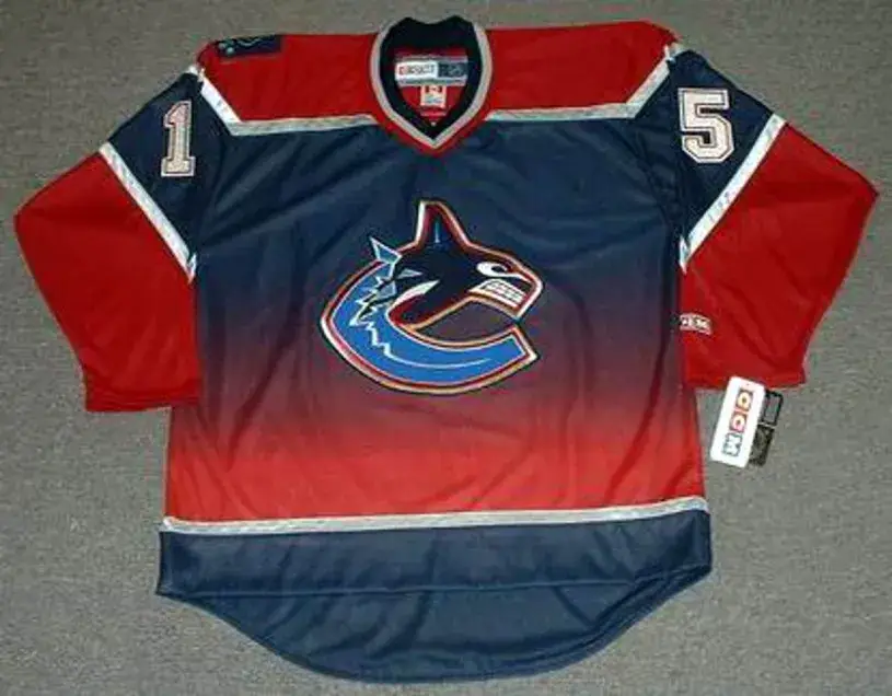 RICK RYPIEN Vancouver Canucks 2005 CCM Throwback NHL Hockey Jersey